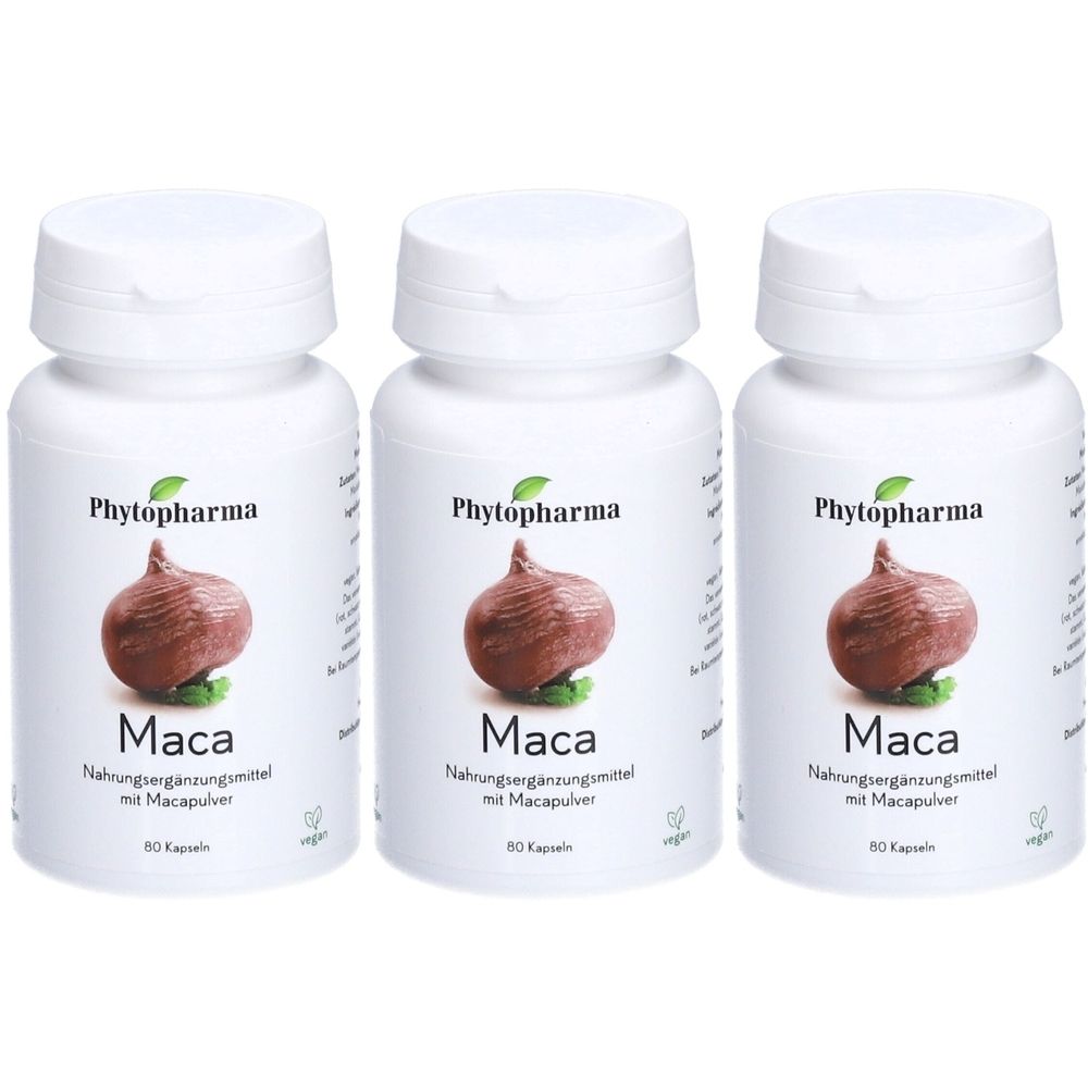 Phytopharma Maca x3 3x80 St Kapseln