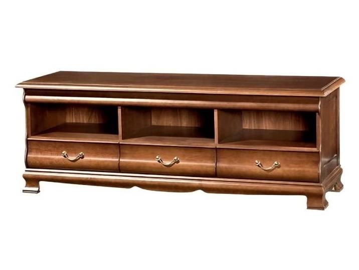 Xlmoebel TV-Schrank Modernes TV-Board mit Stauraum in Hochglanz Weiß (TV Lowboard) Hergestellt in Europa