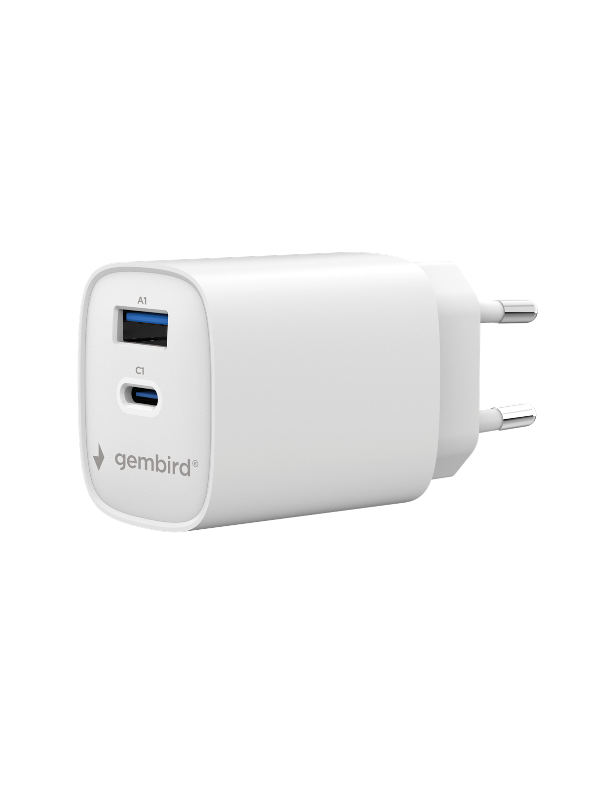 Gembird 2-port 45 W USB fast charger