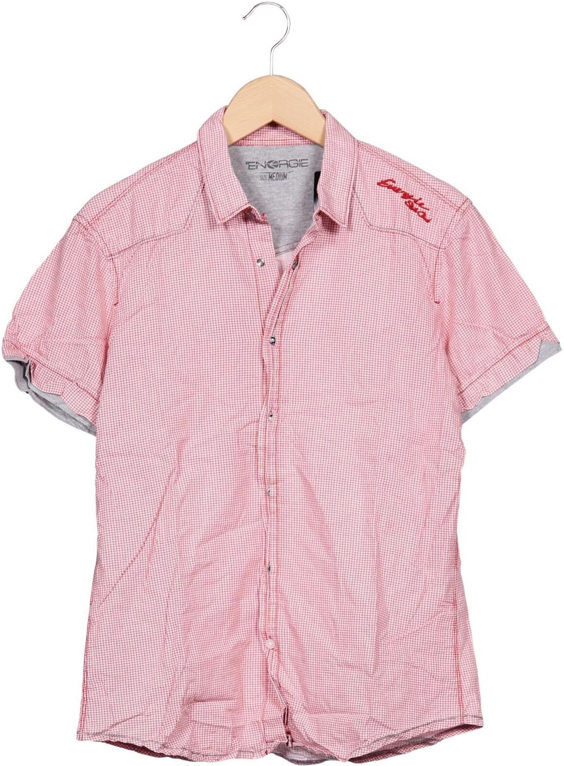 Energie Herren Hemd, Pink, Gr. M, Baumwolle - Second Hand