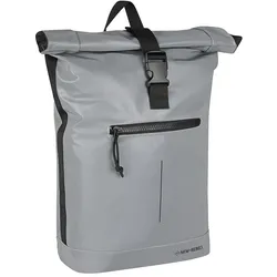 Reflect - New York Rolltop Rucksack silber