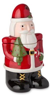 Certified International "Certifed International Nutcracker Parade 3-D Santa Cookie Jar - 6.25""W x 7.5""D x 11.75""H"