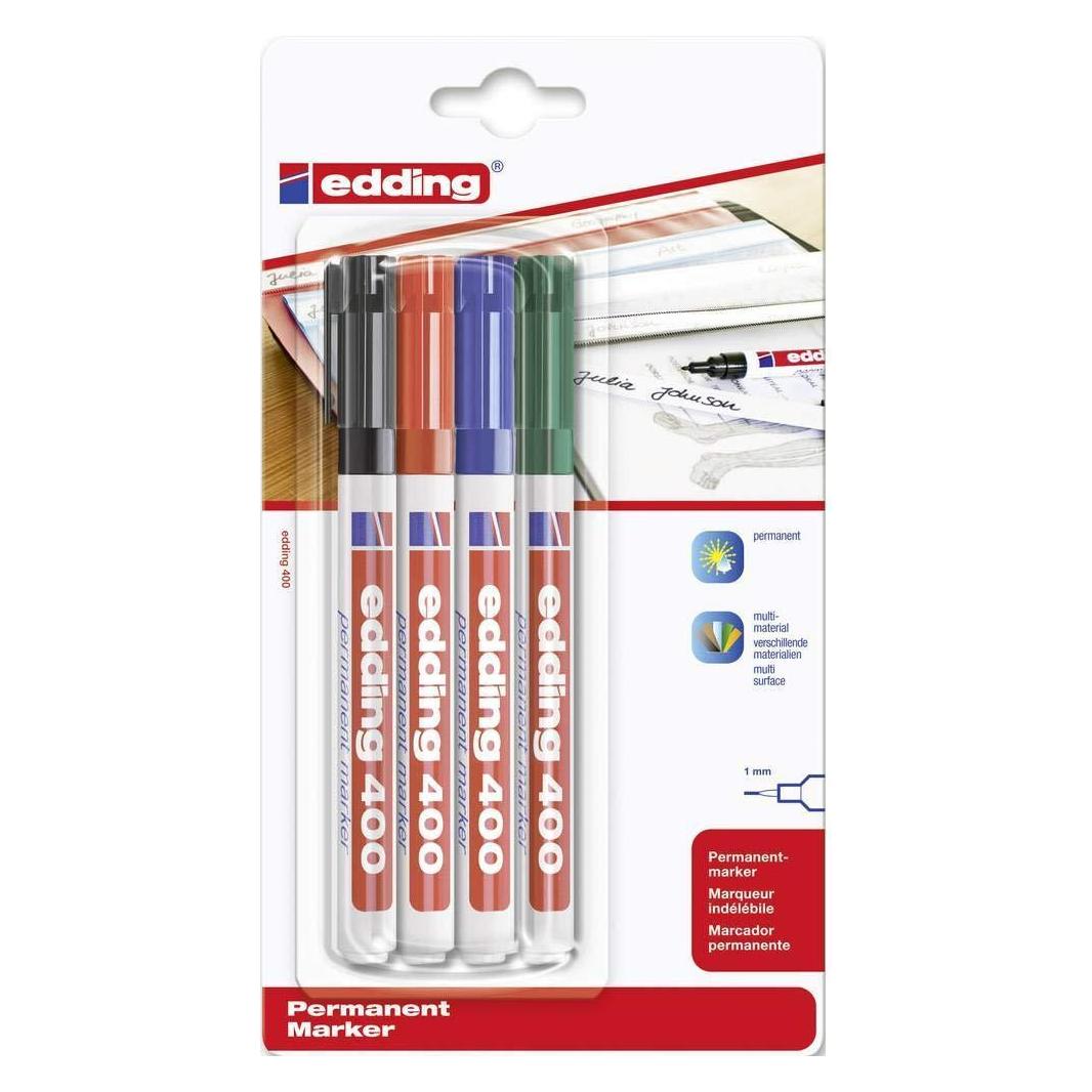 Edding Permanentmarkeretui 4ST sortiert (4x) (400-4-2)