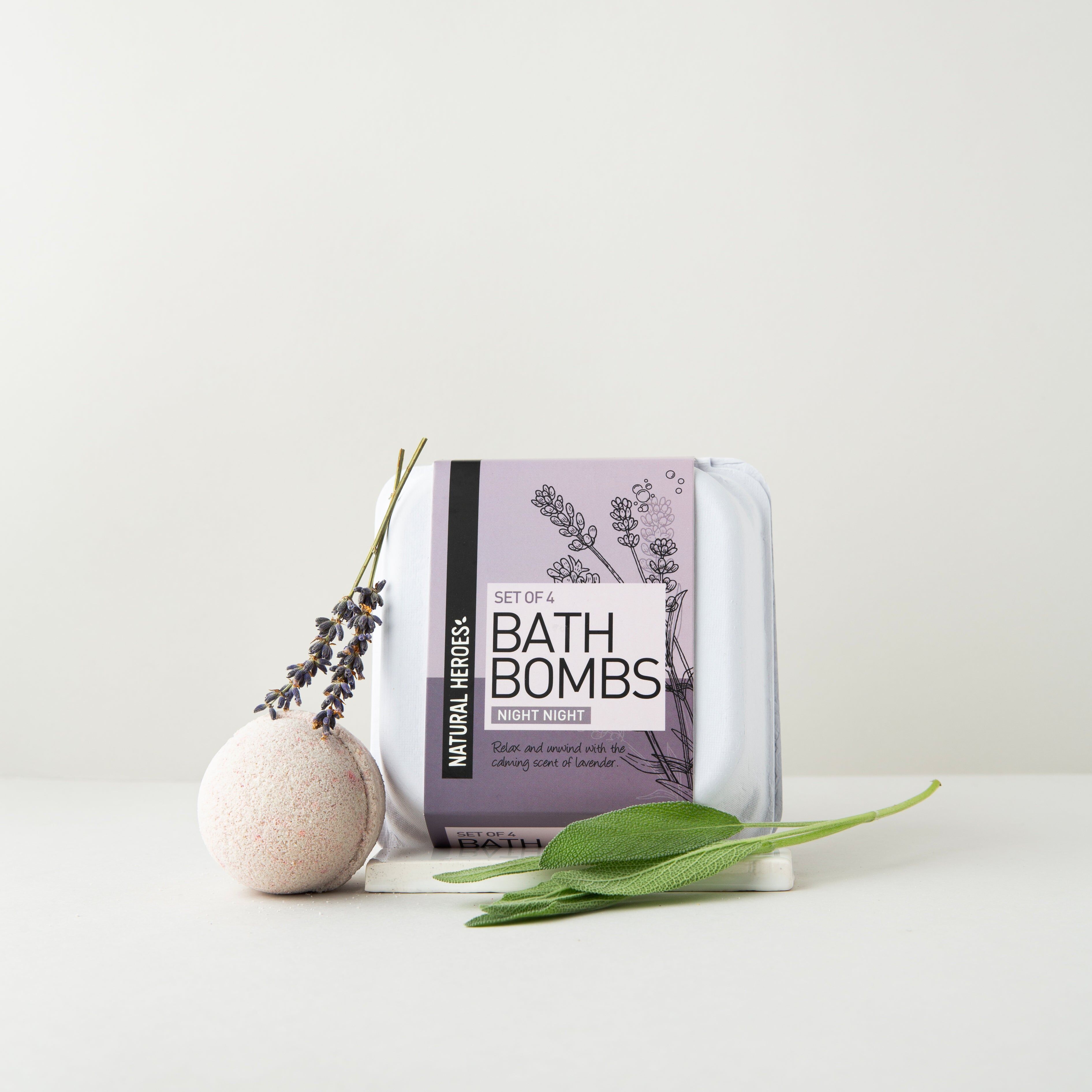 Natural Heroes Bath Bomb Night Night - Default Title