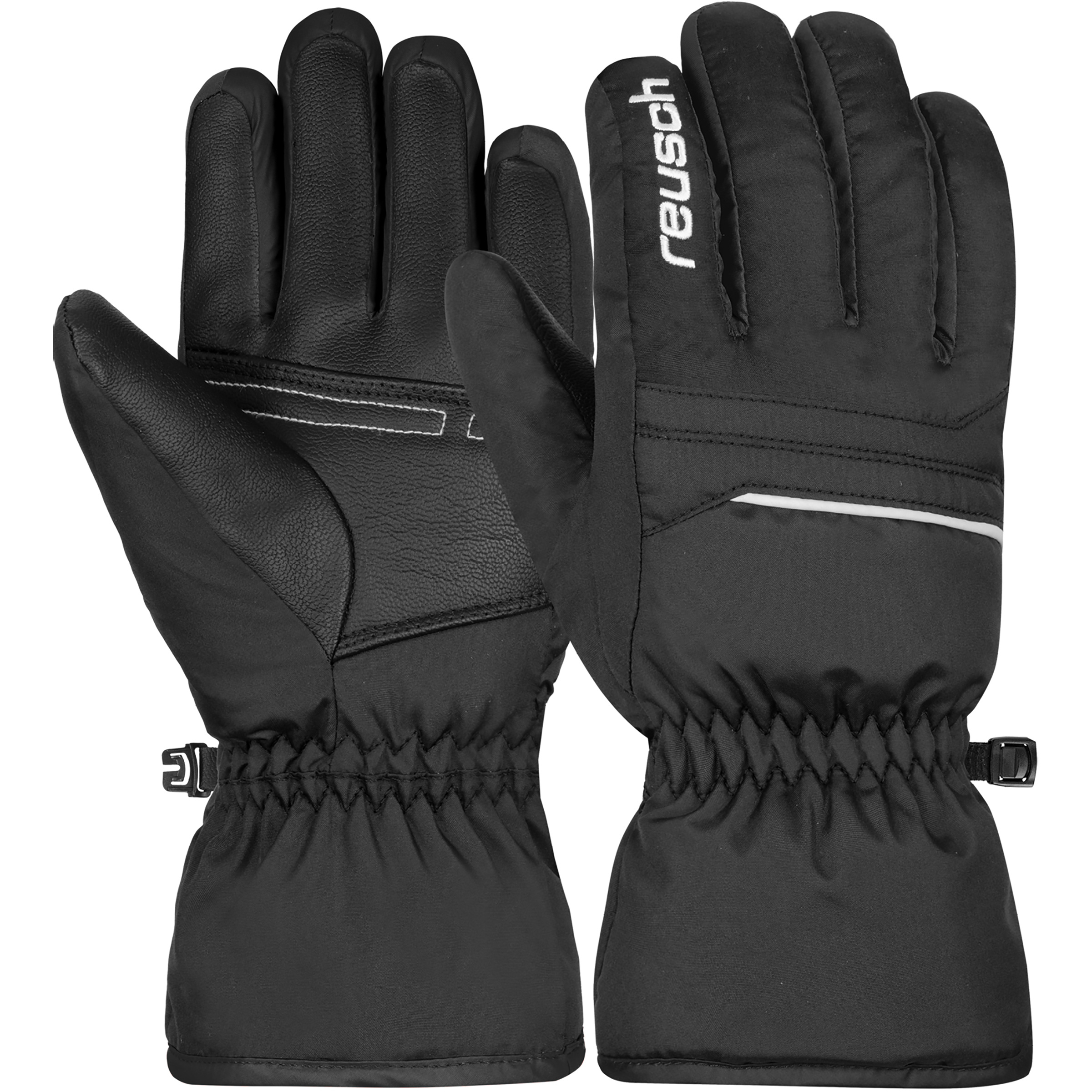 Reusch Alan Kinder Fingerhandschuhe schwarz Größe 5.5 Freeride | Skifahren | Splitboard Elastisch