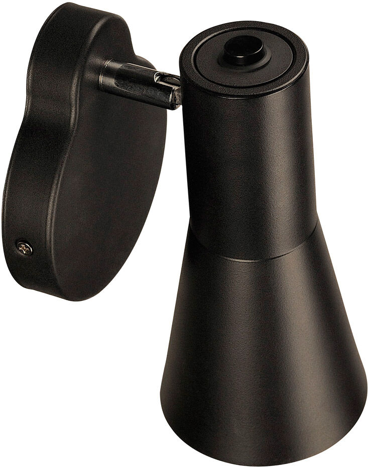 Slv Phelia Wandleuchte, Qpar51, Schwarz, Max. 35w, Inkl. Schalter - Wand- Und Deckenleuchten