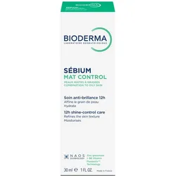BIODERMA Sébium Mat Control mattierendes, glättendes Fluid 1 St Tube