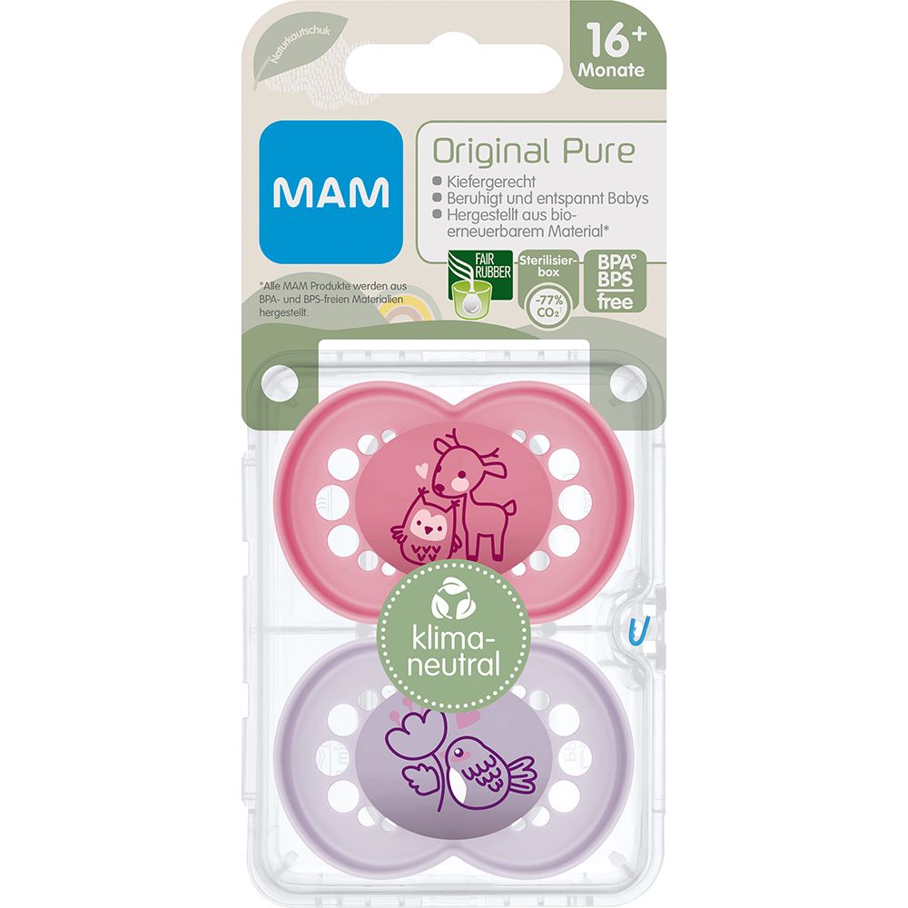 MAM Luller Orig PU LAT 16+ 2 St Schnuller