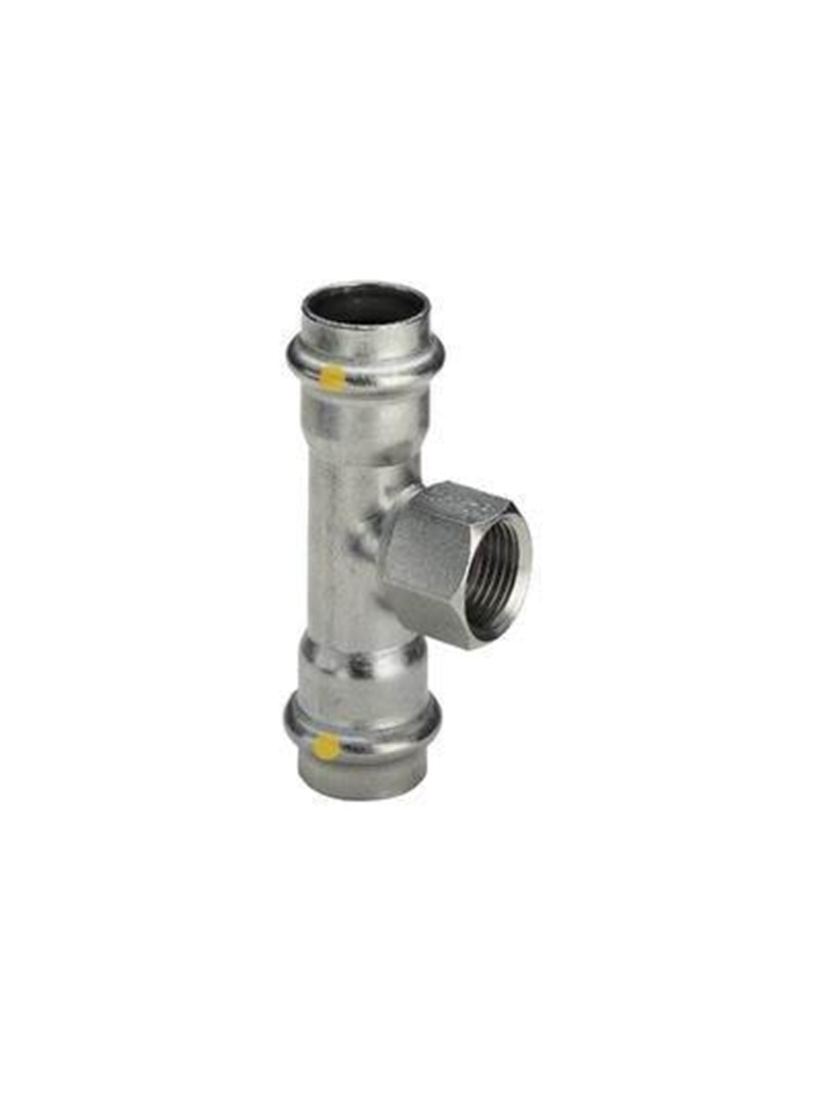 Viega Sanpress Inox Tee 18mm x 3/4" x 18mm stainless steel