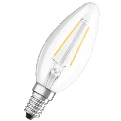 Bellalux E14 LED Classic Filamentleuchtmittel in Kerzenform 25 W Ersatz warmweiß für Wohnbeleuchtung