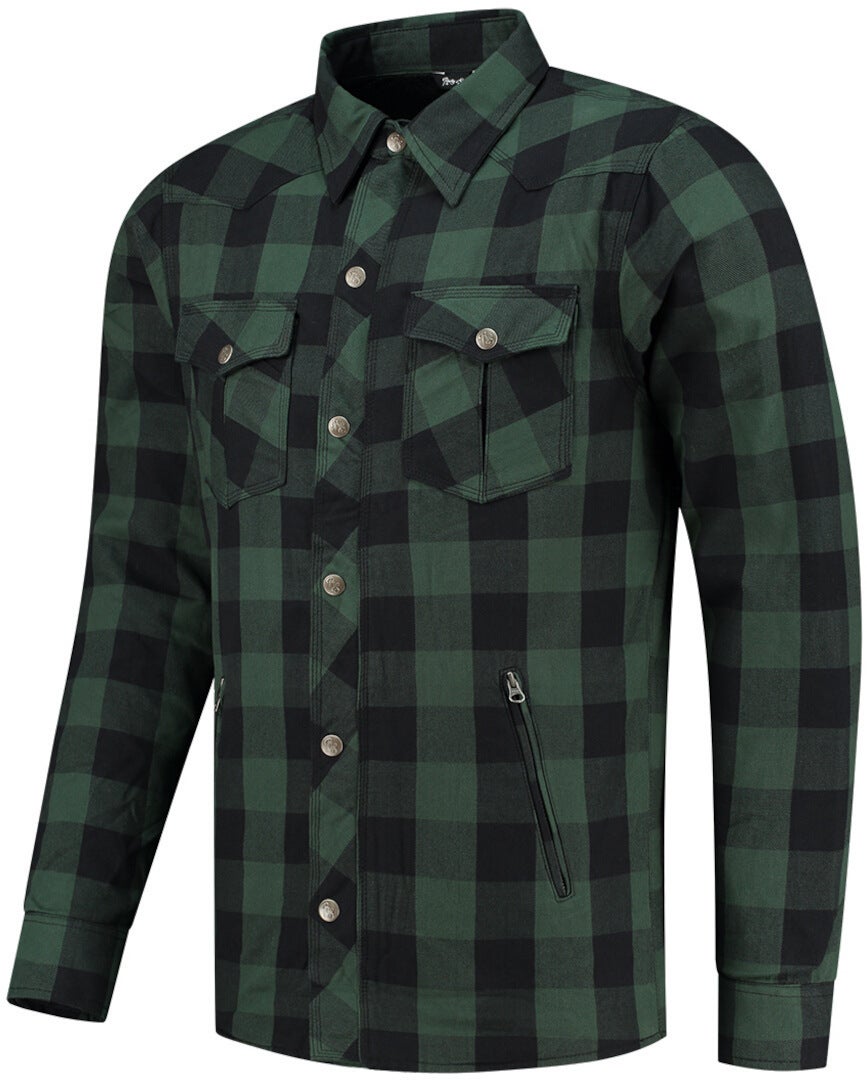 Rusty Stitches Neil Motorrad Hemd 68354-XXL-170