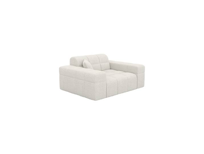 Design Loungesessel „Bloom“ mit Bouclé-Bezug Bouclé White BLOOMINGLOFT Collection