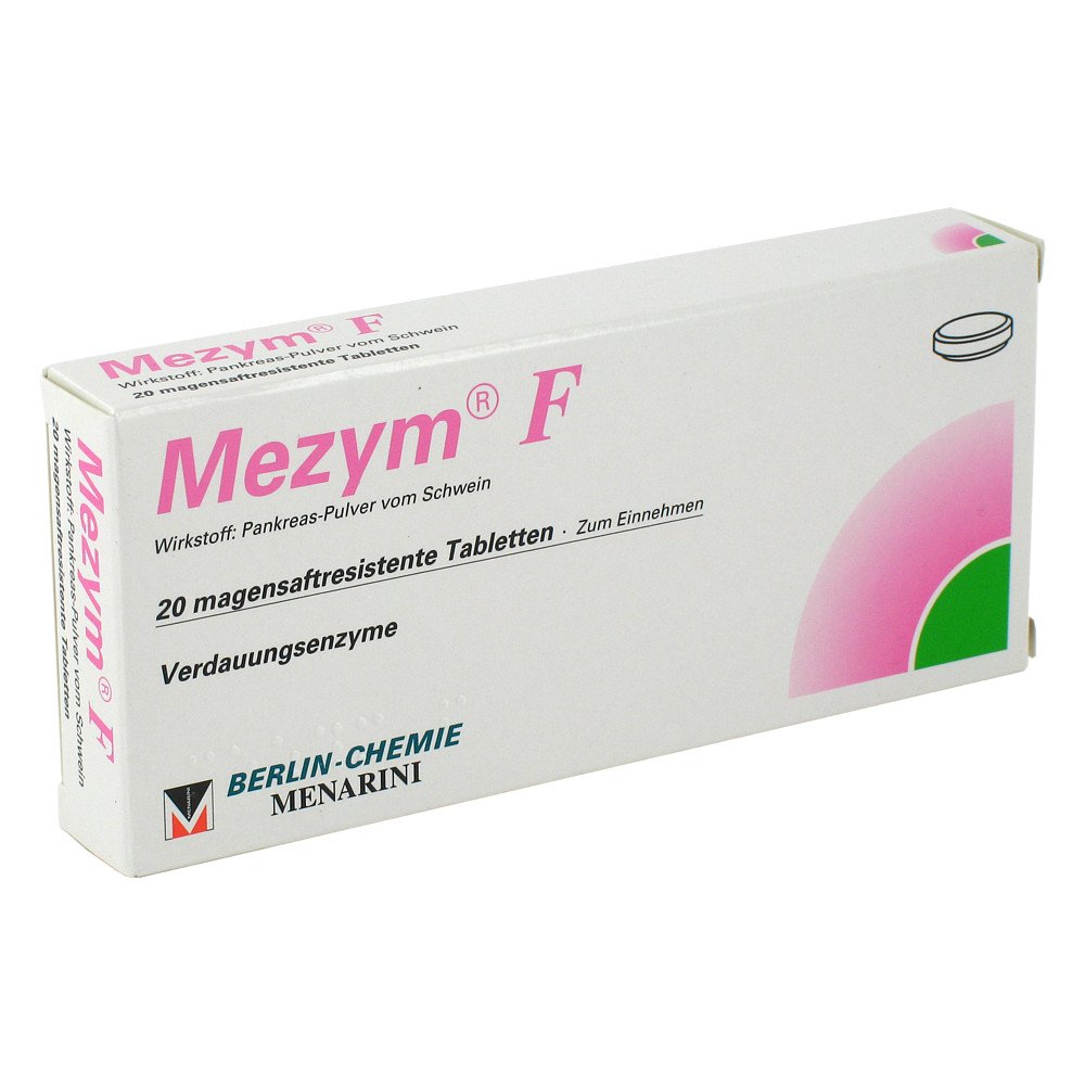 BERLIN-CHEMIE AG Mezym F Filmtabletten 06190415