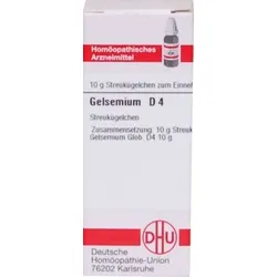 GELSEMIUM D 4 Globuli 10 g Globuli