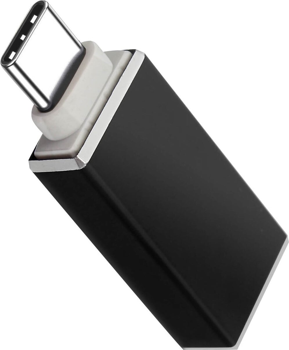 Avizar Universele USB-naar-USB-C 3.0 Adapter - Zwart