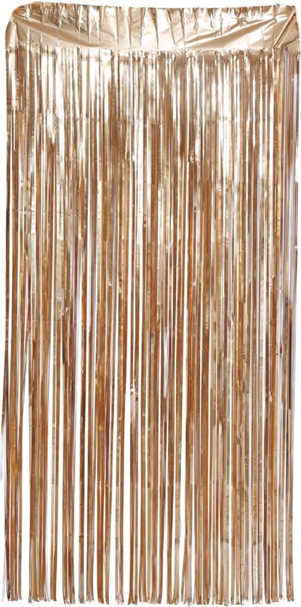 Fiestas Guirca Deurgordijn Goud Metallic Mat B/D/H: 100 x 200 cm
