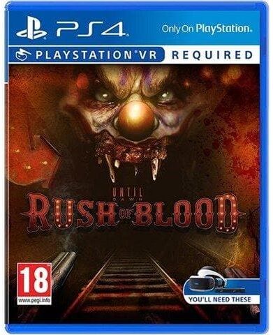 PlayStation Until Dawn: Rush Of Blood (PSVR), Used - Good