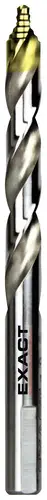 Exact 74860 Spiralbohrer StepTip ⌀ 6,0mm VE10 HSS TIN-TIP Spiralbohrer 6mm DIN 338 10St.