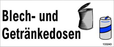 Selbstklebe-Etiketten "Blechdosen"