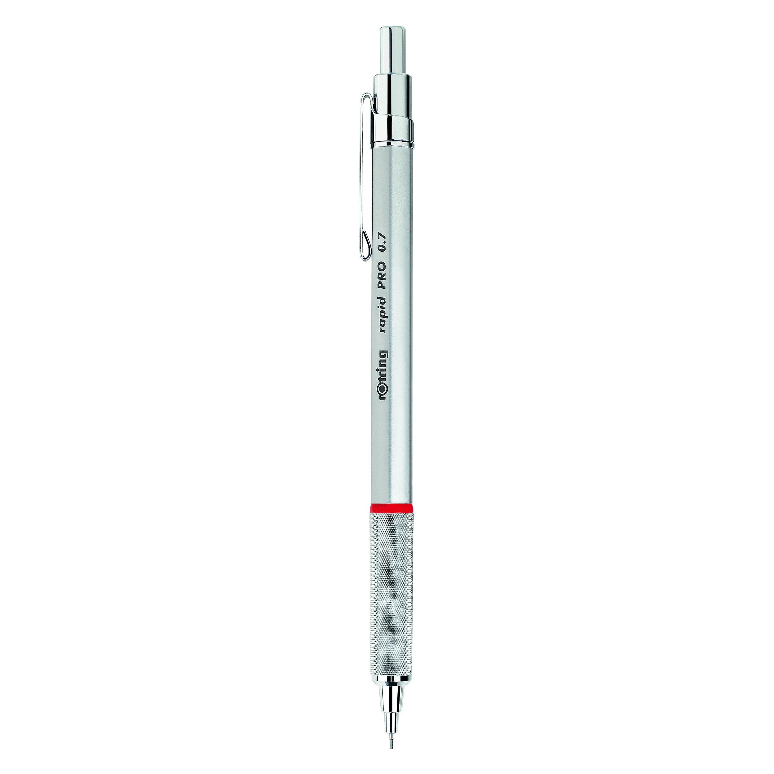 Rotring Druckkugelschreiber rapid PRO CHROM Strichfarbe: blau, Strichstärke: M, dokumentenecht (1x) (S0949330)