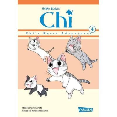 Süße Katze Chi: Chi's Sweet Adventures 4, Taschenbuch von Kinoko Natsume,Konami Kanata, Carlsen, 978-3-551-76778-3