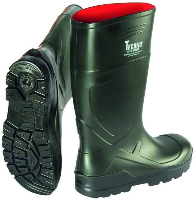 TECHNO BOOTS Stiefel 35334 VOSSO PU, S5, vert taille 44
