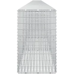 vidaXL, Steinkorb, Gabion mit 3,5 mm Draht und 5x2,5 cm Maschen 800x30x50 cm