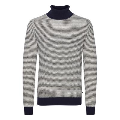 Rollkragenpullover CASUAL FRIDAY "Rollkragenpullover CFKarl", Herren, Gr. 3XL, rosa (ecru), Obermaterial: 90% Baumwolle CO. 10% Polyacryl PAN., Pullover Rollkragenpullover