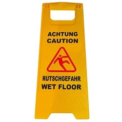 ProPlus, Sicherheitskennzeichnung, Warnschild Achtung Rutschgefahr"