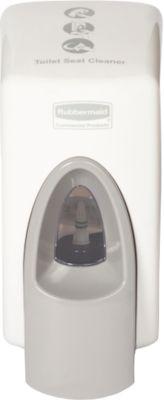 Spender für Toilettensitzreiniger Rubbermaid®, 400 ml, kompatibel mit RVU03817, L 135 x B 105 x H 214 mm, weiß-grau