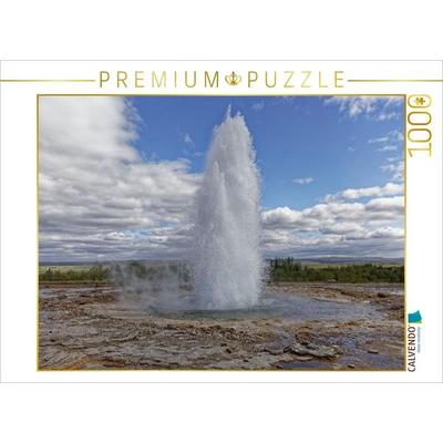 CALVENDO Puzzle Strokkur | 1000 Teile Lege-Größe 64x48cm Foto-Puzzle für glückliche Stunden