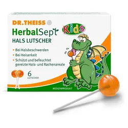 Dr. Theiss HerbalSept Hals Lutscher Kids 6 St