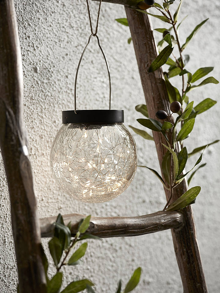 Best Season LED-Solarleuchte "Glory" in Transparent - Ø 12 cm - onesize