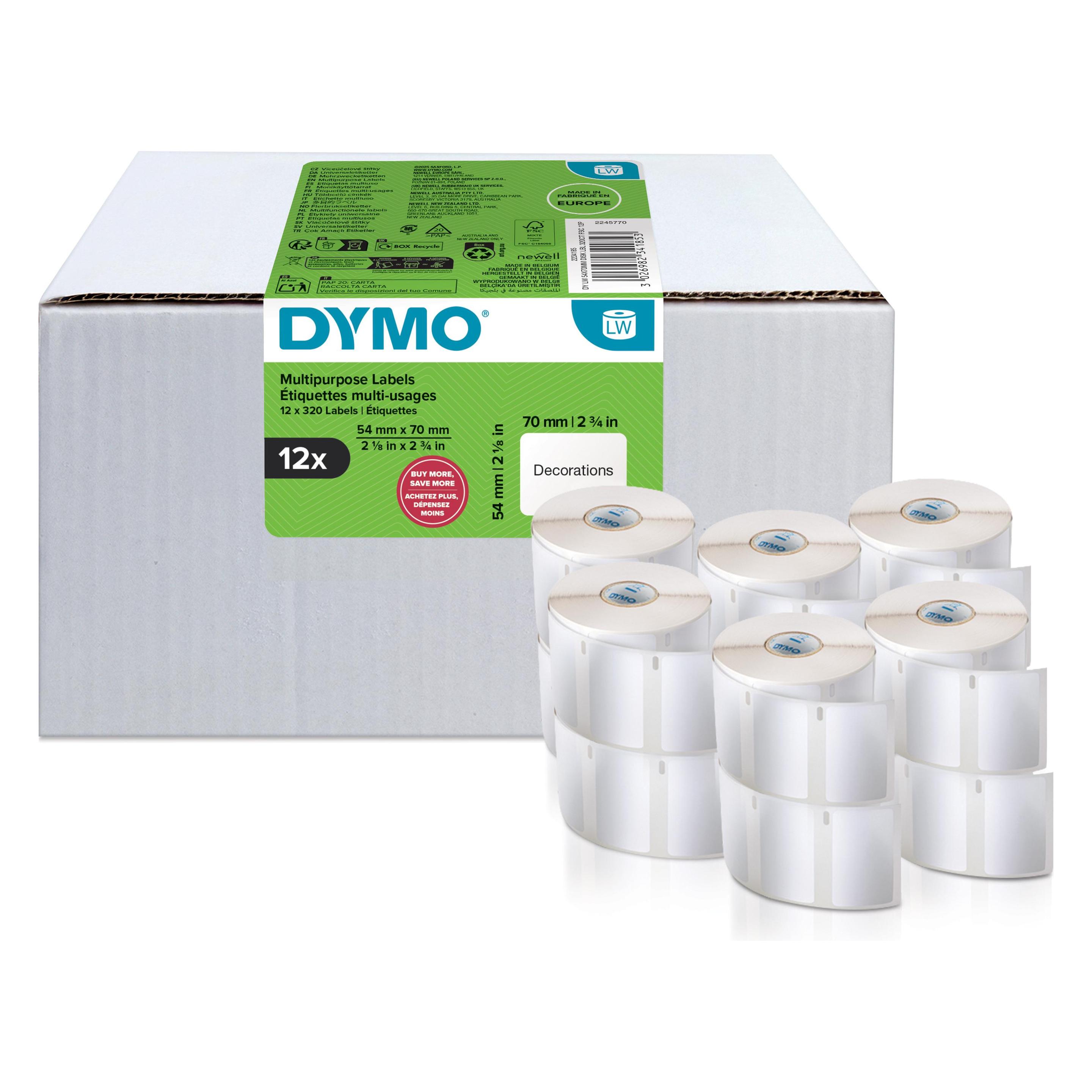 Dymo LabelWriter Mehrzweck-Etiketten (2234185)