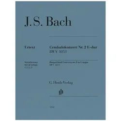 Cembalokonzert E-Dur Nr. 2 BWV 1053, Fachbücher von Johann Sebastian Bach