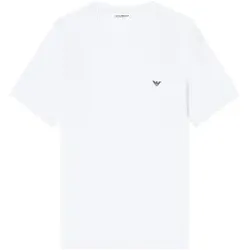 Emporio Armani für Herren. EM000380_AF14133 T-shirt Home V weiß (M), Heimtextilien, Baumwolle, Kurzarm