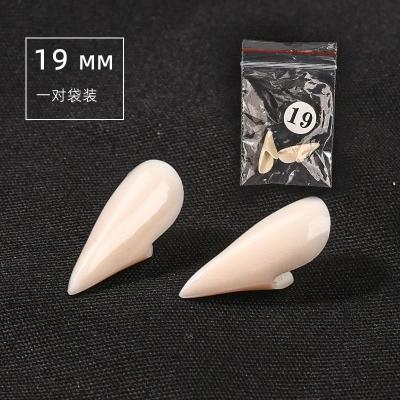Uplift Picks Realistic Vampire Fang Costume Set With Adhesive 1.9mm 3 Pcs