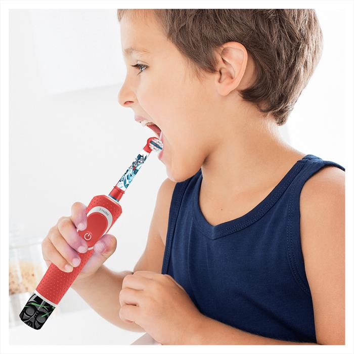 Oral-B Kids Testine Star Wars, 4 Pezzi-rosso