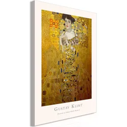 Artgeist, Bilder, Gustav Klimt - Portrait of Adele Bloch (1 Part) Vertical (80 x 120 cm)