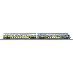 Märklin 87307 Z Doppelstockwagen-Set Touristik 2 der DB AG Doppelstock-Steuer- und Mittelwagen