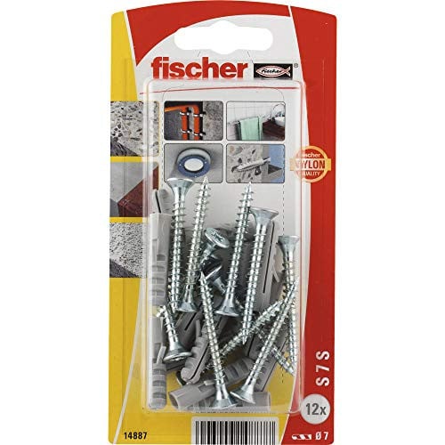 Fischer 014887 Nylon Plug S 7 GKS