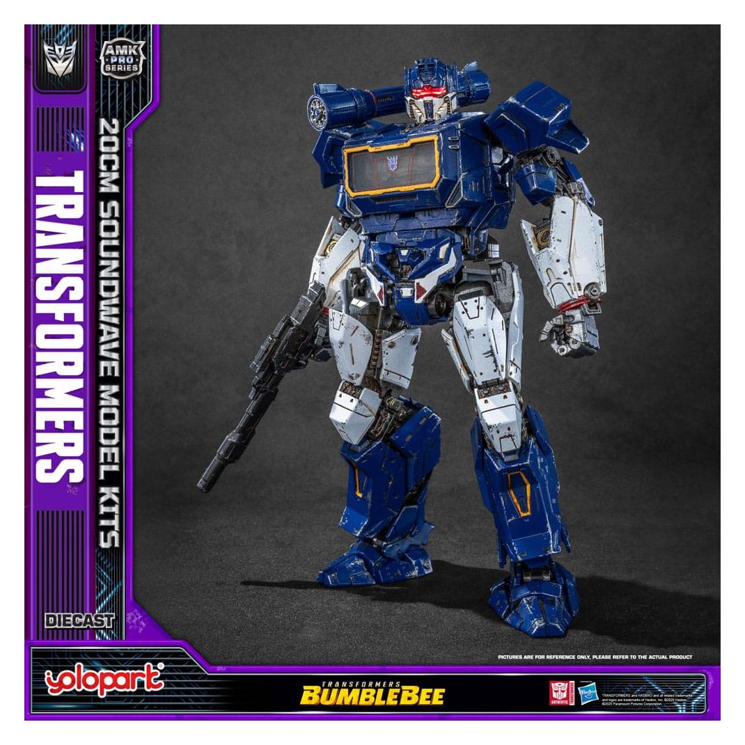 Yolopark Transformers: Bumblebee AMK Pro Series Plastic Model Kit Soundwave (Oversea Version) 20 cm (YOLO-AMKPM6SW)