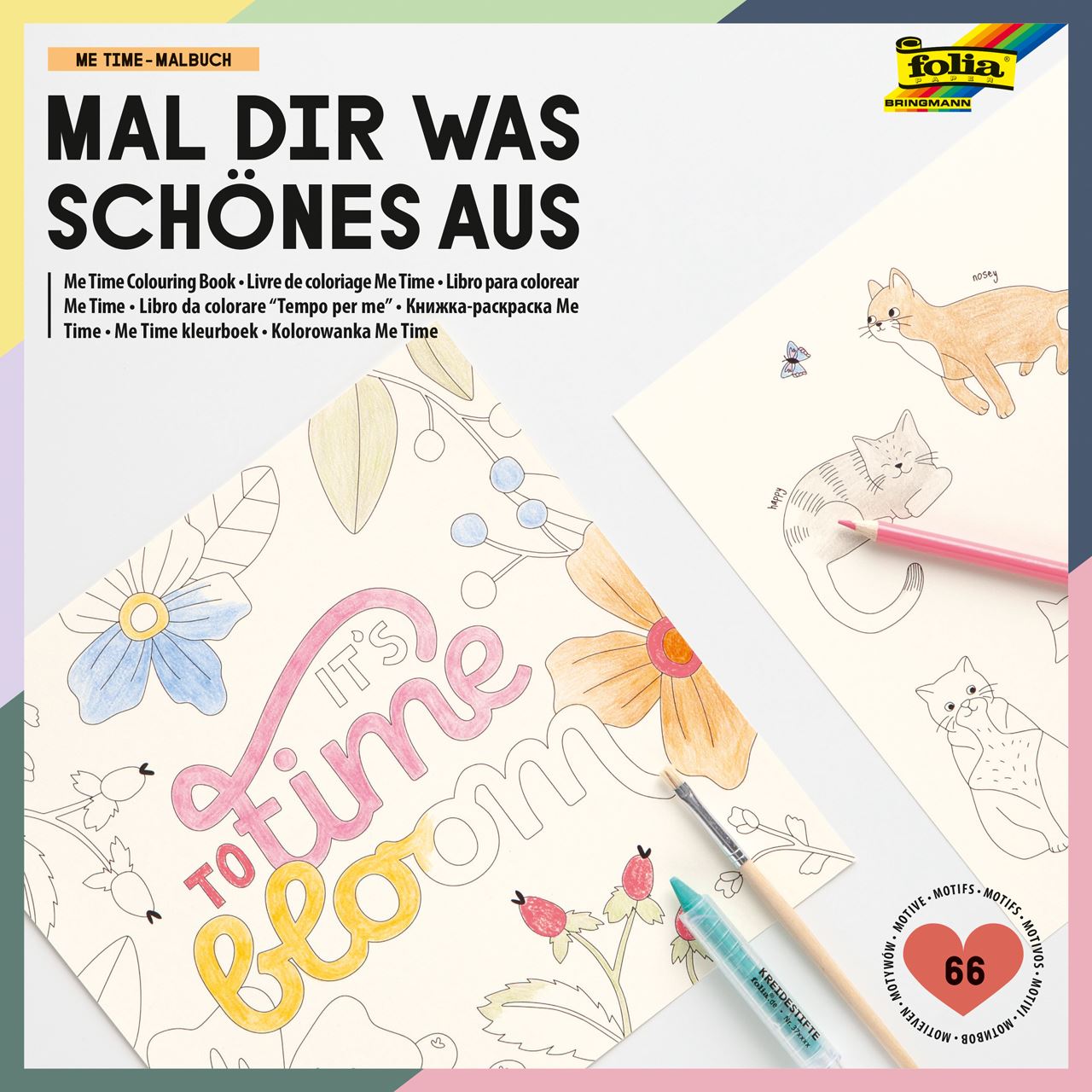 folia 20 Me time Malbuch