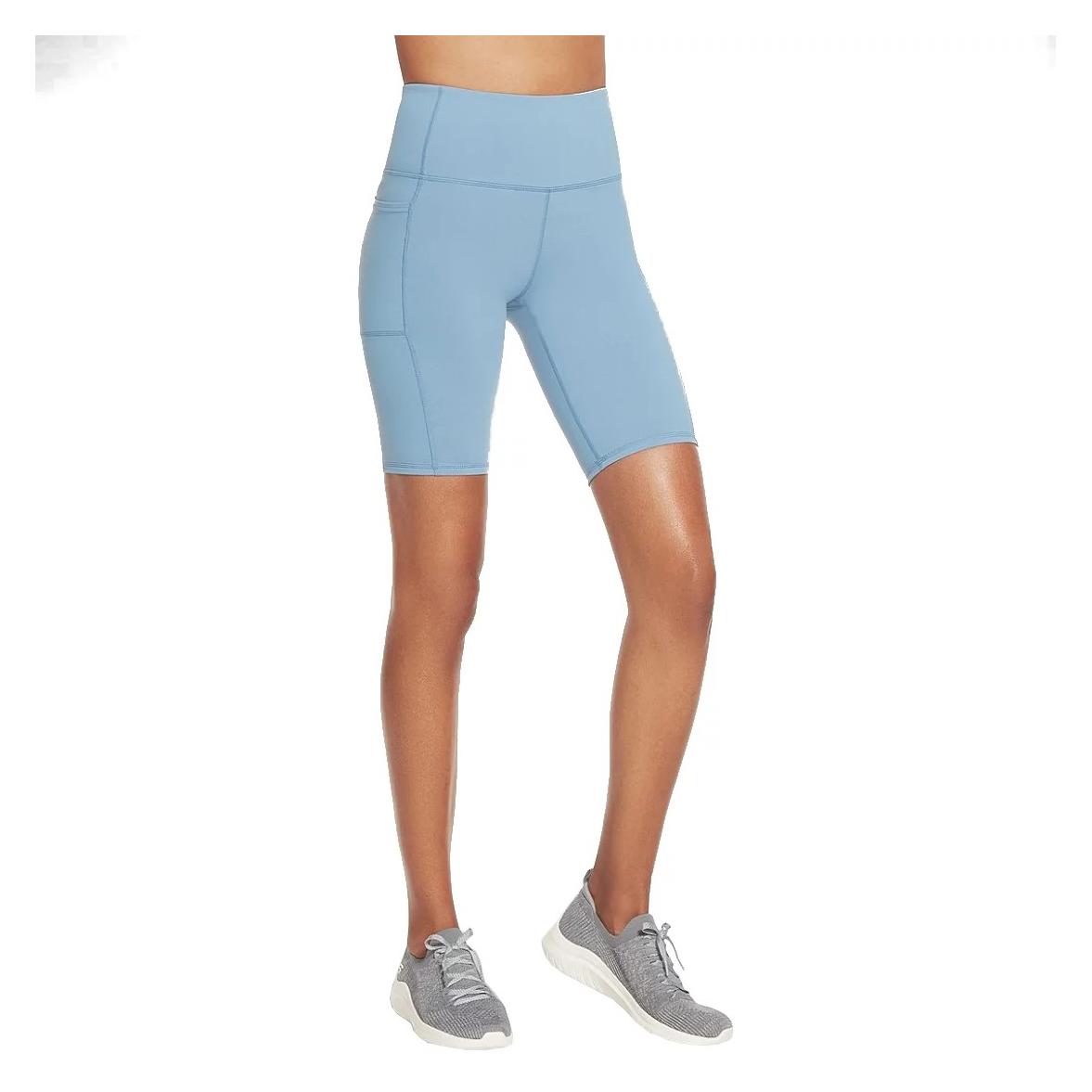 Skechers Go Walk High Waisted Bike Short W3SH53-BLGY - S (S) (43099806)