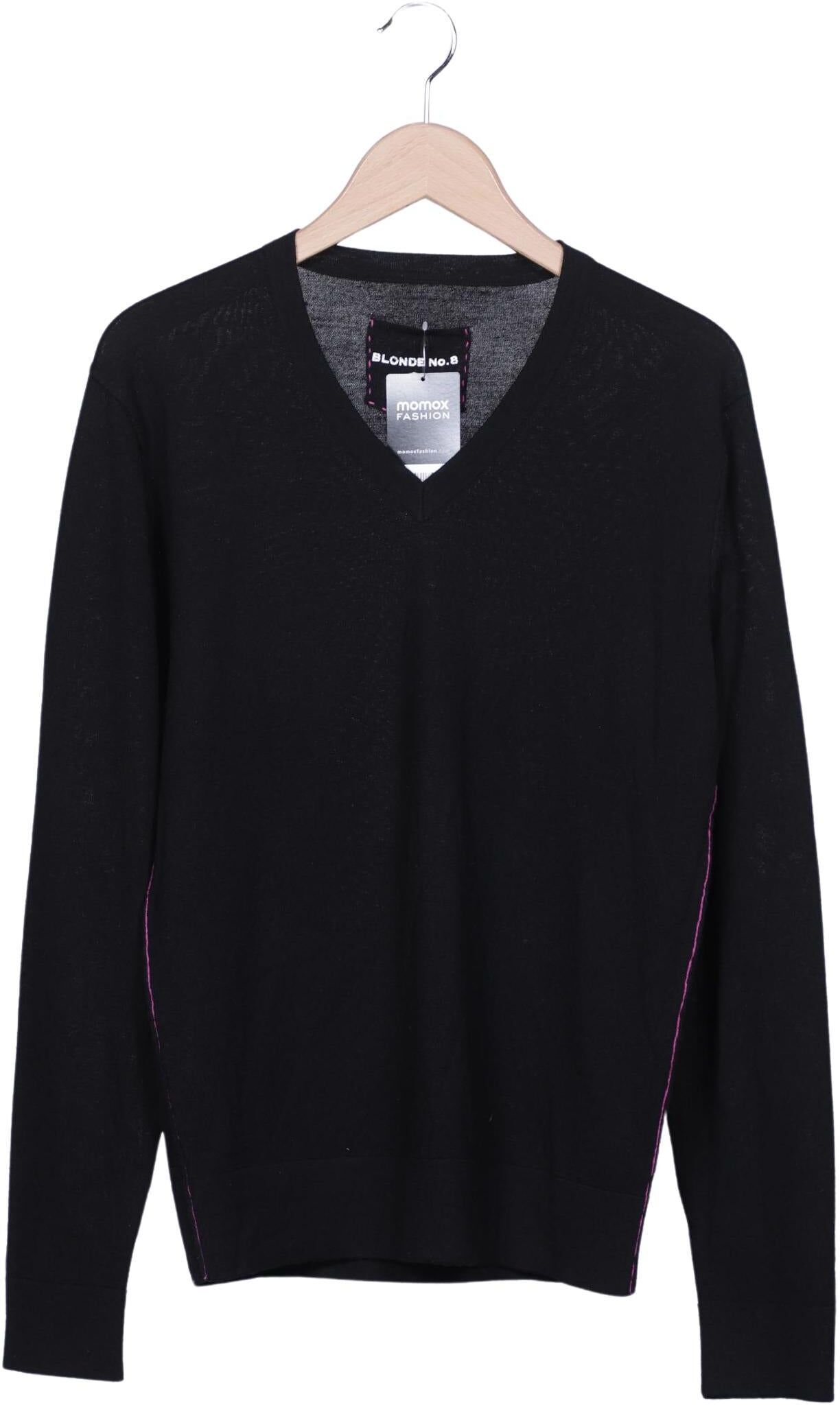 Blonde No.8 Herren Pullover, Schwarz, Gr. M, kein / Etikett - Second Hand