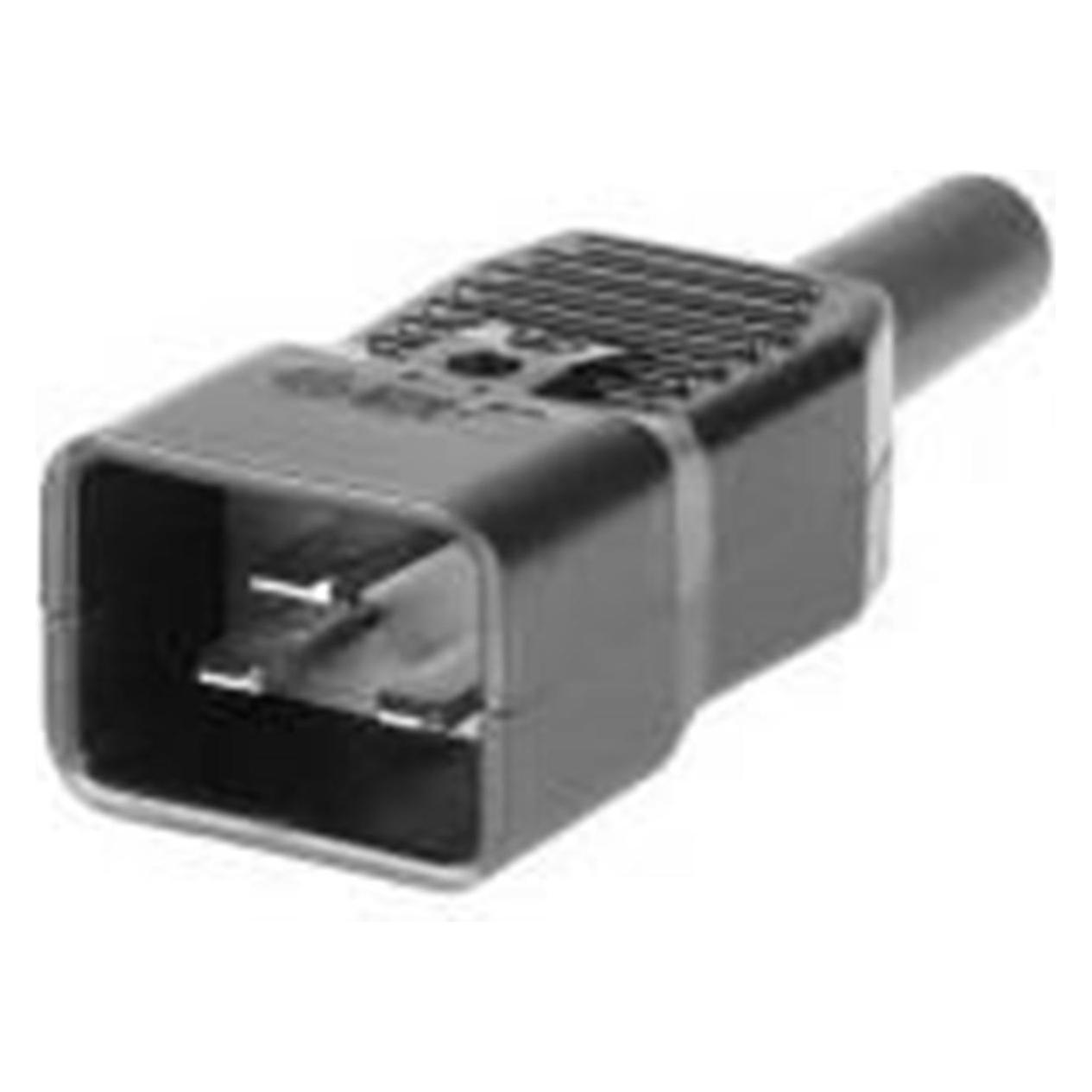 MicroConnect C20PLUG C20 Schwarz Drahtverbinder (C20PLUG)