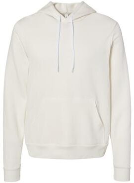 Bella + Canvas 3719 Sponge Fleece Hoodie in Vintage White size 2XL B3719, BC3719