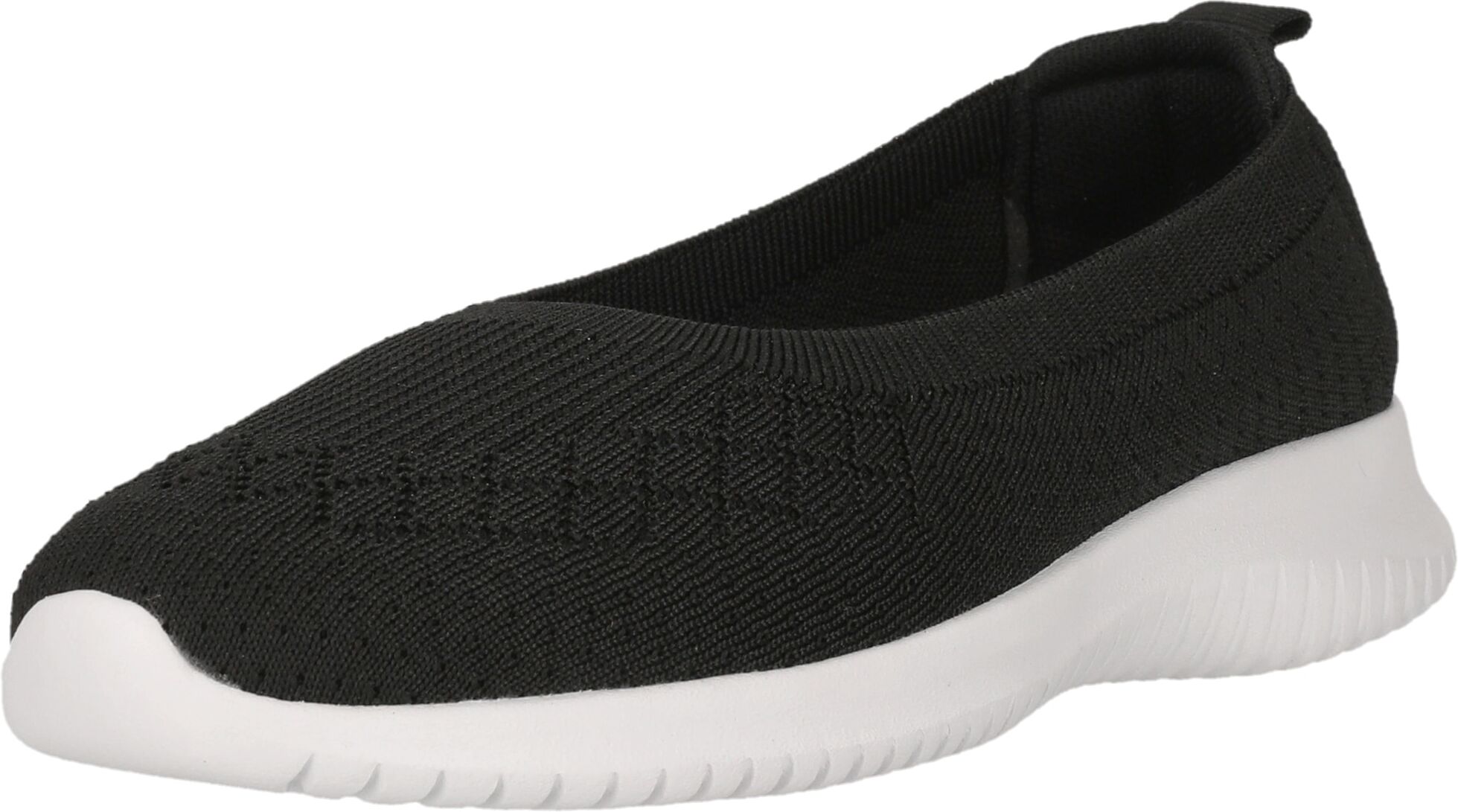 Slipper ENDURANCE "Pavia", Damen, Gr. 37, schwarz, weiß, Kunstfaser, Schuhe Slipper, atmungsaktiv