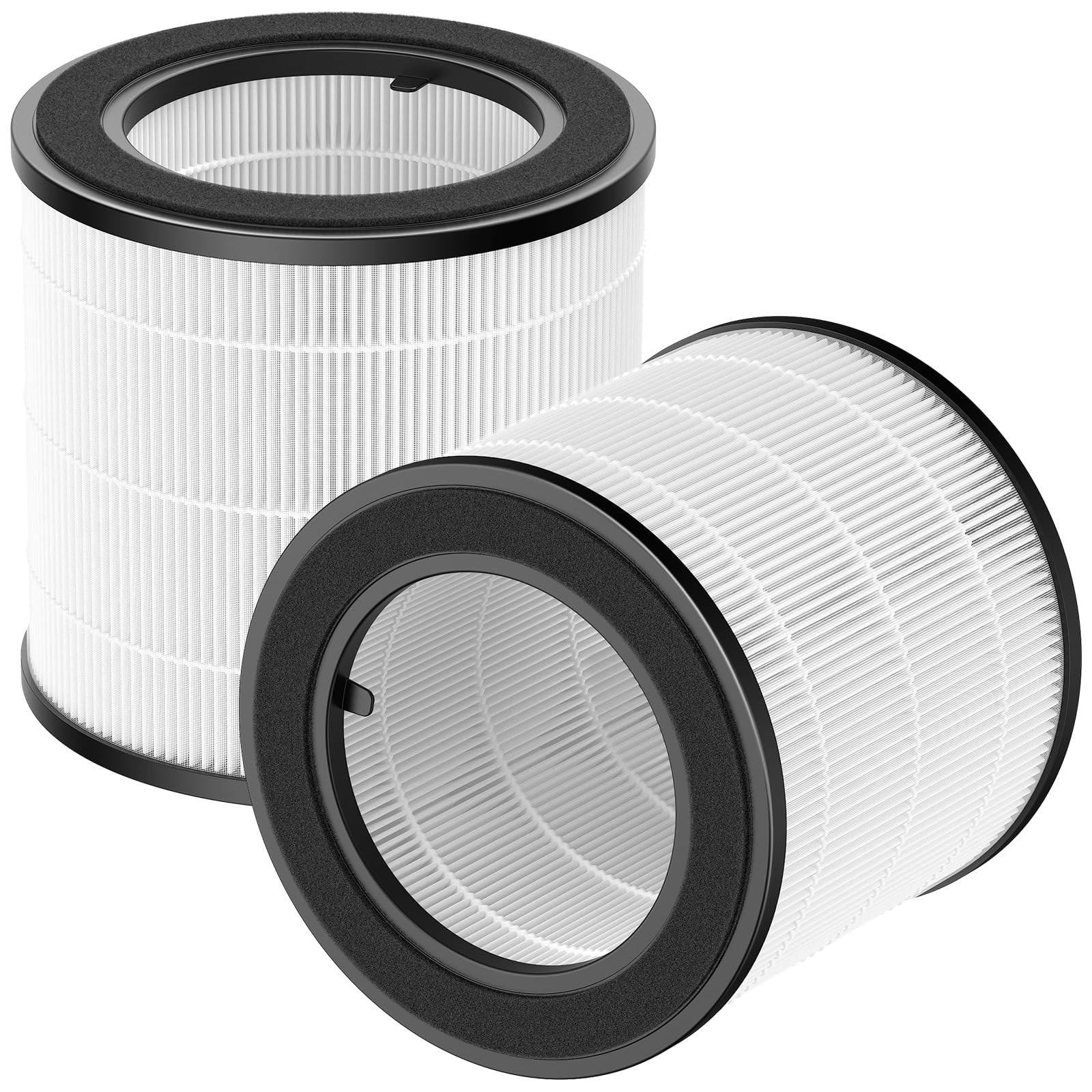 Set van 2 HEPA vervangfilters voor luchtzuiveraars