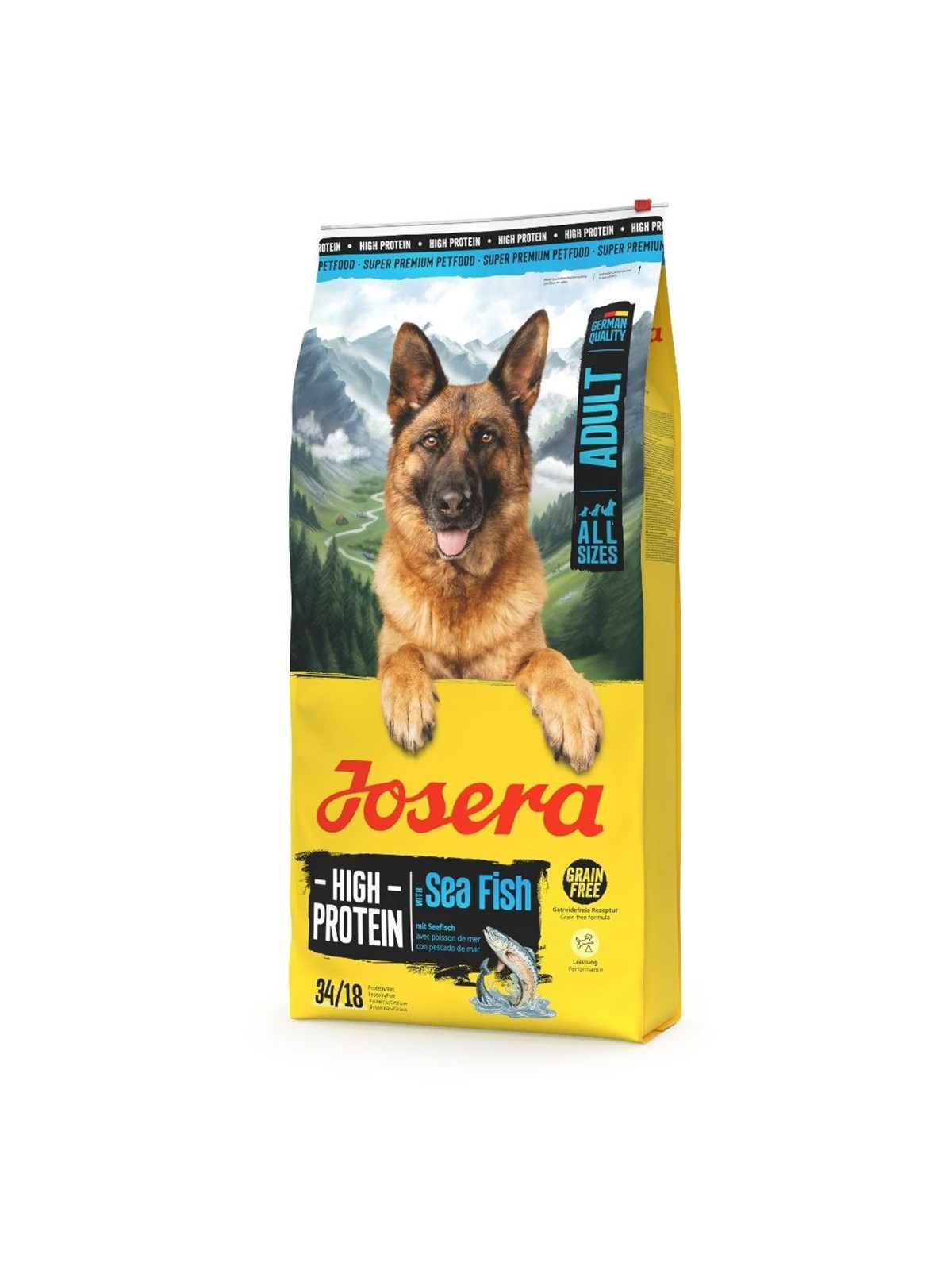 JOSERA High Protein Sea Fish - dry dog food - 12.5kg